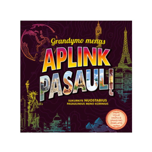 Knyga Grandymo menas. Aplink pasaulį