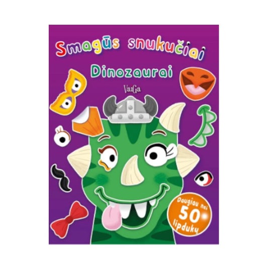 Knyga. Smagūs snukučiai. Dinozaurai