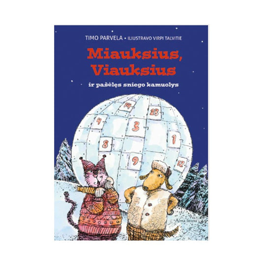 Knyga Miauksius, Viauksius ir pašėlęs sniego kamuolys