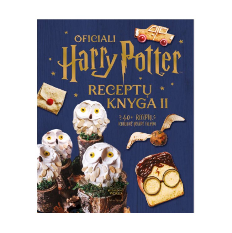 Knyga Oficiali Hario Poterio receptų knyga II
