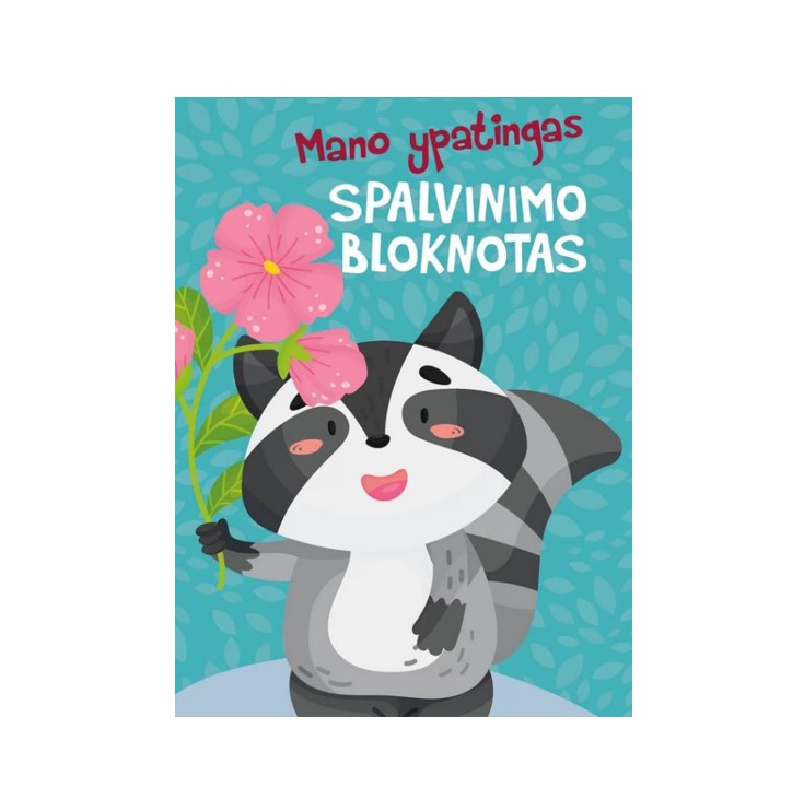 Meškėnas. Mano ypatingas spalvinimo bloknotas