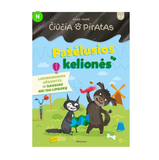 Knyga Čiūčia ir Piratas. Pašėlusios kelionės