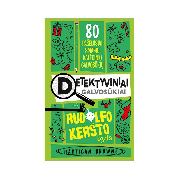 Knyga detektyviniai galvosūkiai