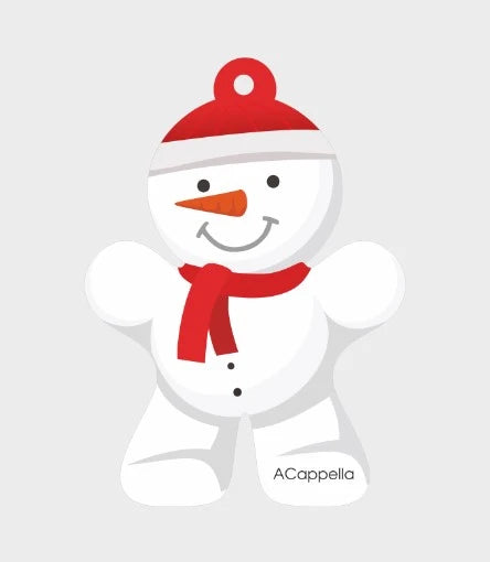 Acappella automobilinis kvapusis pakabukas „Snow man"