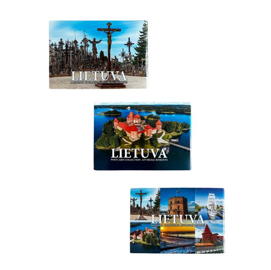 Turistinių atvirukų rinkinys, 10 vnt.