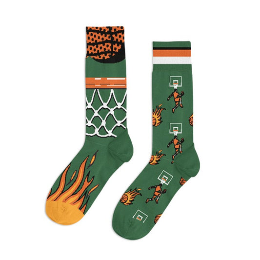 kojinės su krepšinio simbolika