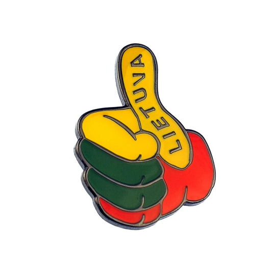 Metalinis ženkliukas Lietuva Liuks