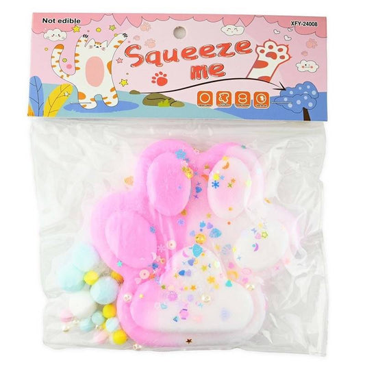 Antistresinis žaislas katės letenėlė Squishy, 13 cm