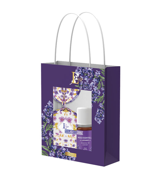 Levandų rinkinys su eteriniu aliejum