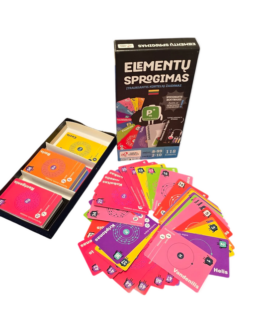 Stalo žaidimas Chemija STEM, lietuvių kalba