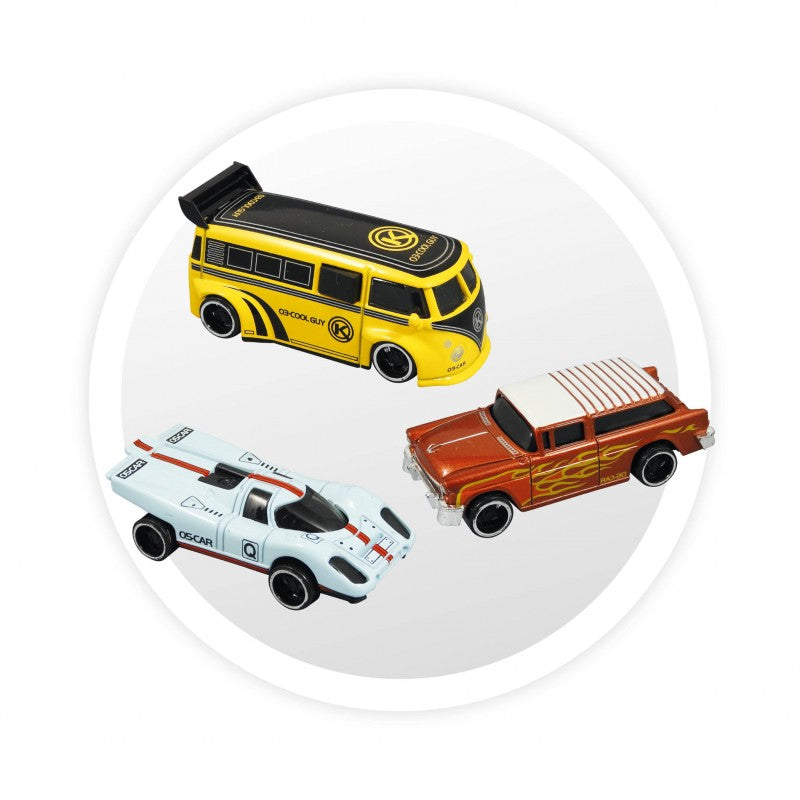 Kilimas Miesto gatvės su šviečiančiais šviesoforais + 3 automobiliukai