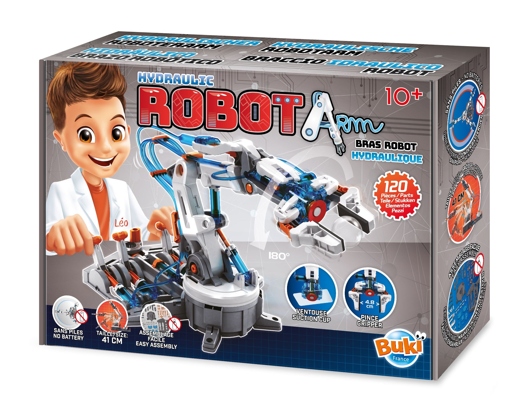 Robotas-konstruktorius Hidraulinė ranka – Lietuvos Paštas