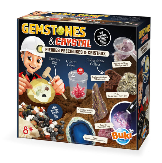 Kasinėjimo rinkinys Brangakmeniai ir kristalai, 14 užsiėmimų