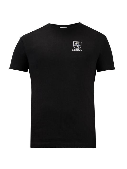 Marškinėliai Vytis, juodi