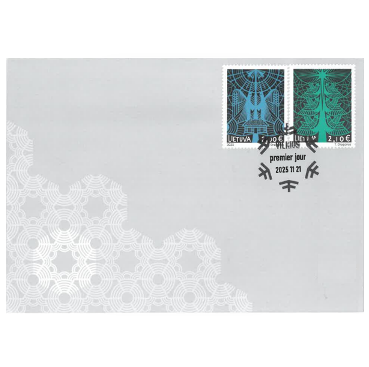 Pirmos dienos vokas. Šv. Kalėdos ir Naujieji metai. 2025 metai