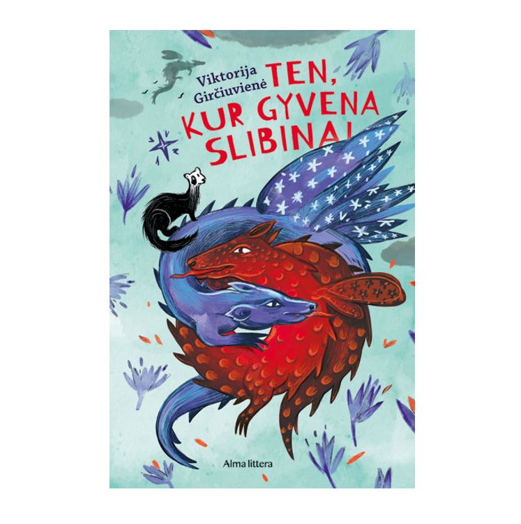 Knyga Ten, kur gyvena slibinai