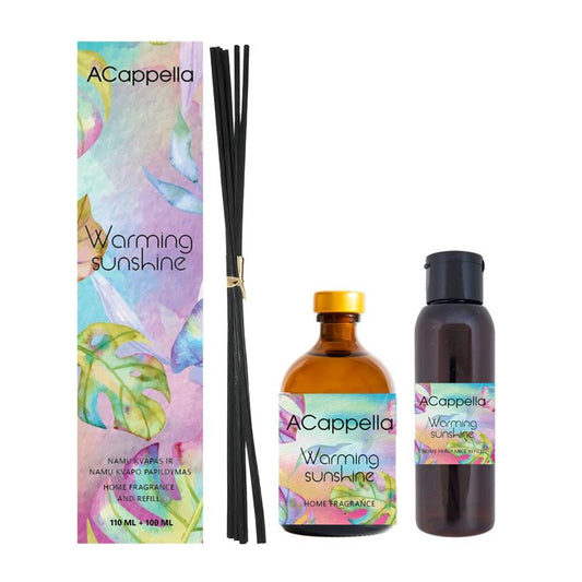 Namų kvapų rinkinys Acappella, Warming sunshine 110ml+100ml